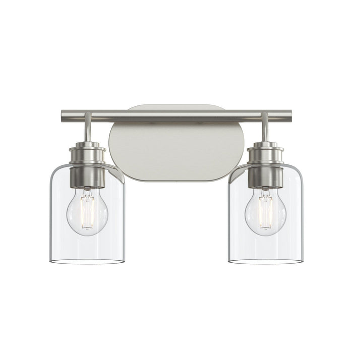 Myhouse Lighting Progress Lighting - P300566-009 - Two Light Bath Vanity - Reines - Brushed Nickel