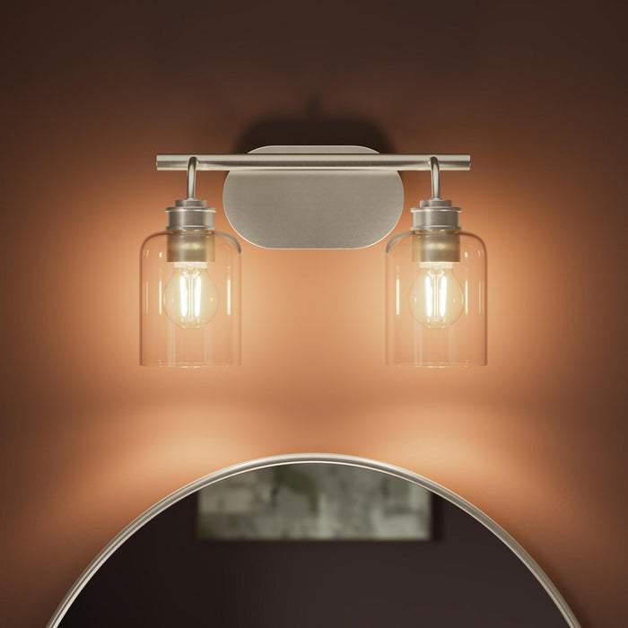 Myhouse Lighting Progress Lighting - P300566-009 - Two Light Bath Vanity - Reines - Brushed Nickel
