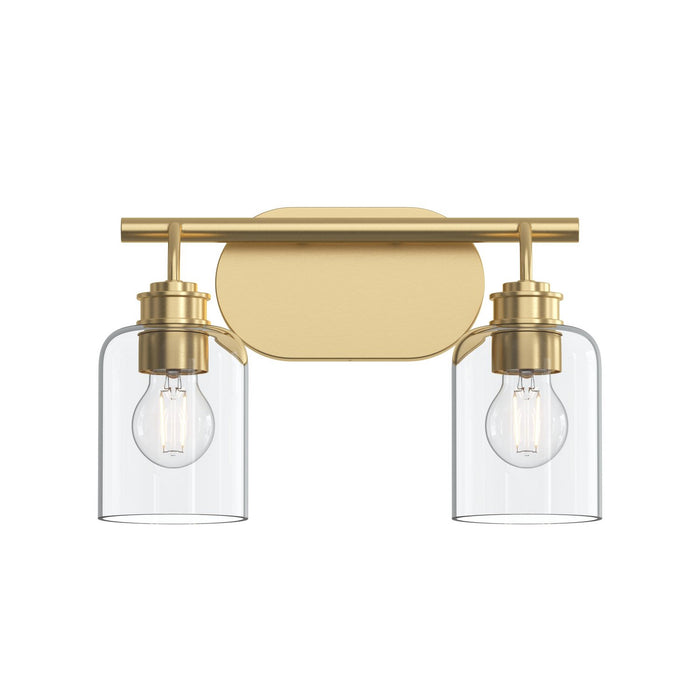 Myhouse Lighting Progress Lighting - P300566-191 - Two Light Bath Vanity - Reines - Brushed Gold