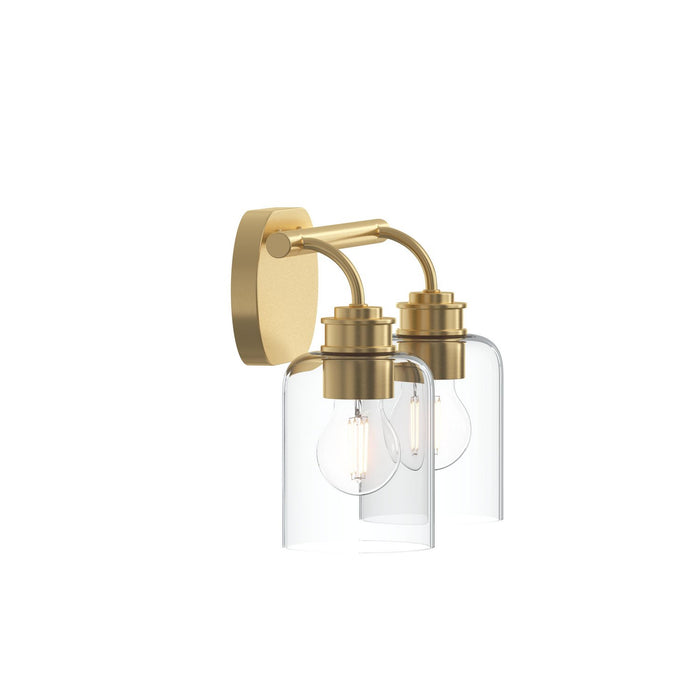 Myhouse Lighting Progress Lighting - P300566-191 - Two Light Bath Vanity - Reines - Brushed Gold