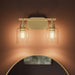 Myhouse Lighting Progress Lighting - P300566-191 - Two Light Bath Vanity - Reines - Brushed Gold