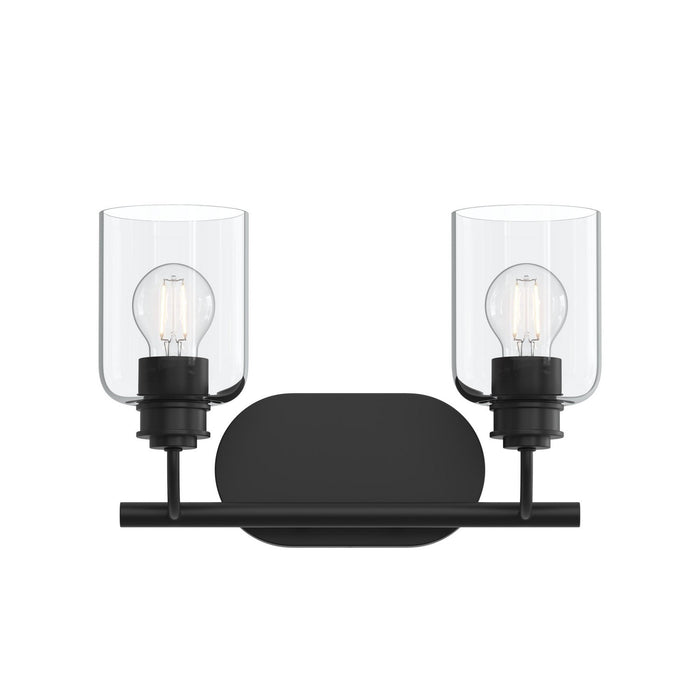 Myhouse Lighting Progress Lighting - P300566-31M - Two Light Bath Vanity - Reines - Matte Black