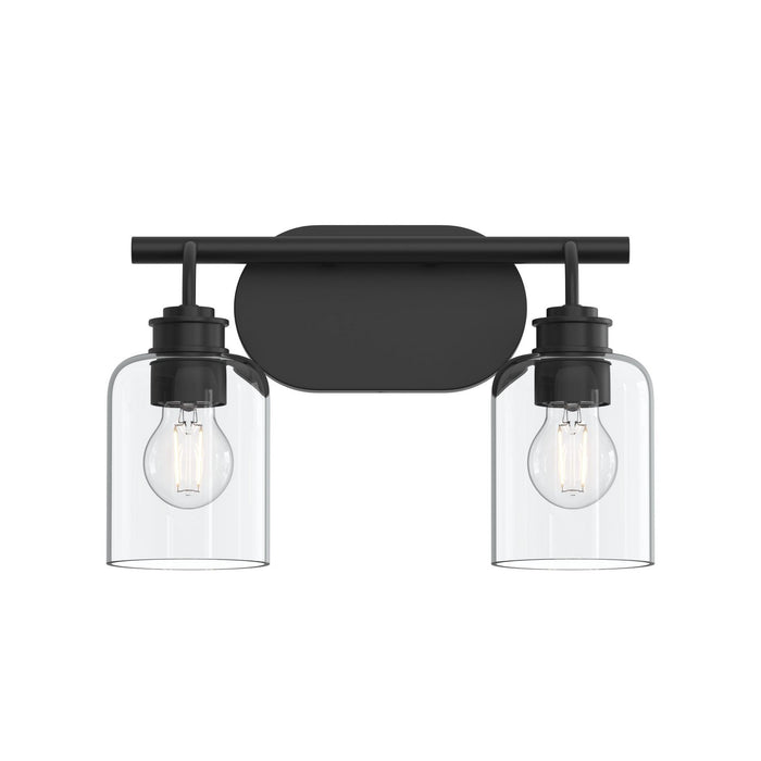 Myhouse Lighting Progress Lighting - P300566-31M - Two Light Bath Vanity - Reines - Matte Black