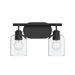 Myhouse Lighting Progress Lighting - P300566-31M - Two Light Bath Vanity - Reines - Matte Black