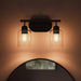Myhouse Lighting Progress Lighting - P300566-31M - Two Light Bath Vanity - Reines - Matte Black