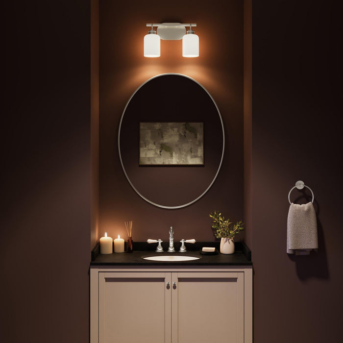 Myhouse Lighting Progress Lighting - P300578-009 - Two Light Bath Vanity - Reines - Brushed Nickel