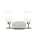 Myhouse Lighting Progress Lighting - P300578-009 - Two Light Bath Vanity - Reines - Brushed Nickel