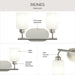 Myhouse Lighting Progress Lighting - P300578-009 - Two Light Bath Vanity - Reines - Brushed Nickel
