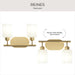 Myhouse Lighting Progress Lighting - P300578-191 - Two Light Bath Vanity - Reines - Brushed Gold