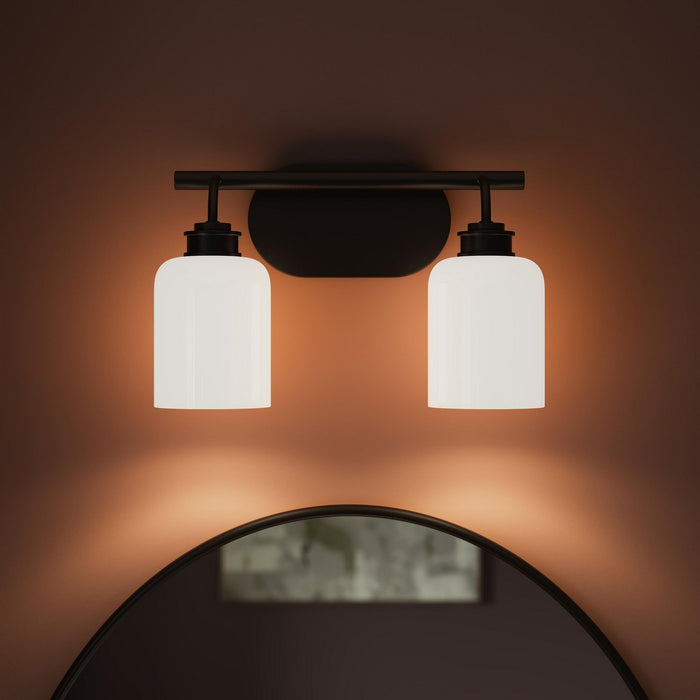 Myhouse Lighting Progress Lighting - P300578-31M - Two Light Bath Vanity - Reines - Matte Black