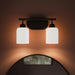 Myhouse Lighting Progress Lighting - P300578-31M - Two Light Bath Vanity - Reines - Matte Black