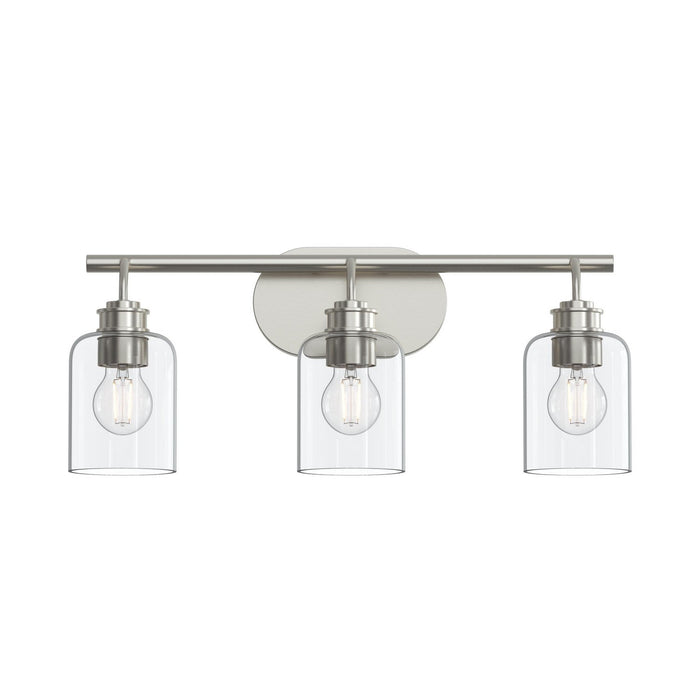 Myhouse Lighting Progress Lighting - P300567-009 - Three Light Bath Vanity - Reines - Brushed Nickel