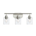 Myhouse Lighting Progress Lighting - P300567-009 - Three Light Bath Vanity - Reines - Brushed Nickel