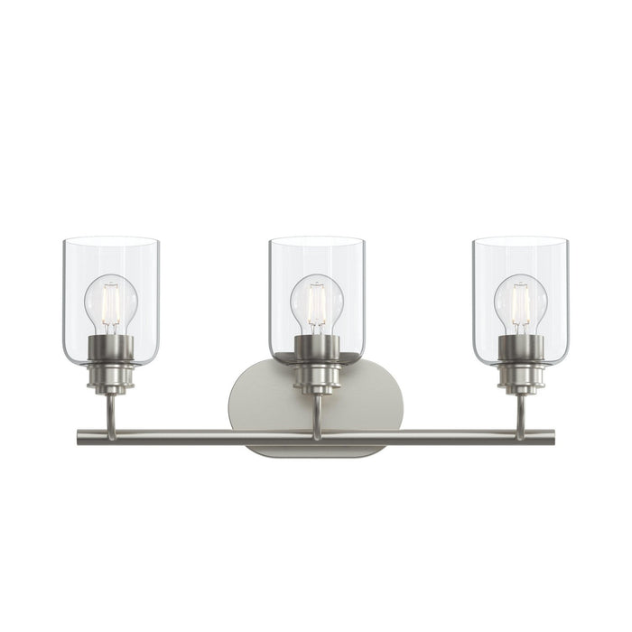 Myhouse Lighting Progress Lighting - P300567-009 - Three Light Bath Vanity - Reines - Brushed Nickel