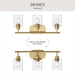 Myhouse Lighting Progress Lighting - P300567-191 - Three Light Bath Vanity - Reines - Brushed Gold