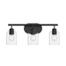 Myhouse Lighting Progress Lighting - P300567-31M - Three Light Bath Vanity - Reines - Matte Black