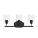 Myhouse Lighting Progress Lighting - P300567-31M - Three Light Bath Vanity - Reines - Matte Black