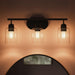 Myhouse Lighting Progress Lighting - P300567-31M - Three Light Bath Vanity - Reines - Matte Black