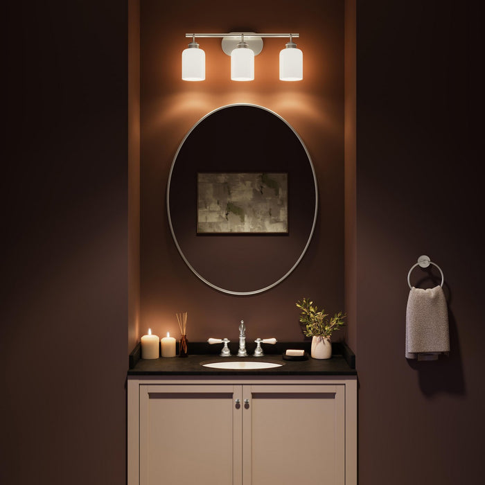Myhouse Lighting Progress Lighting - P300579-009 - Three Light Bath Vanity - Reines - Brushed Nickel