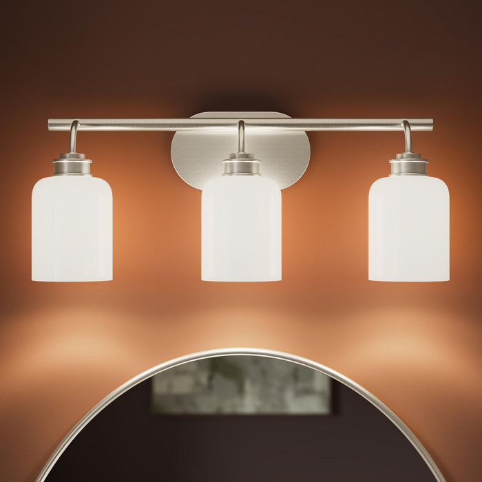Myhouse Lighting Progress Lighting - P300579-009 - Three Light Bath Vanity - Reines - Brushed Nickel