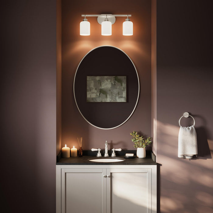 Myhouse Lighting Progress Lighting - P300579-009 - Three Light Bath Vanity - Reines - Brushed Nickel