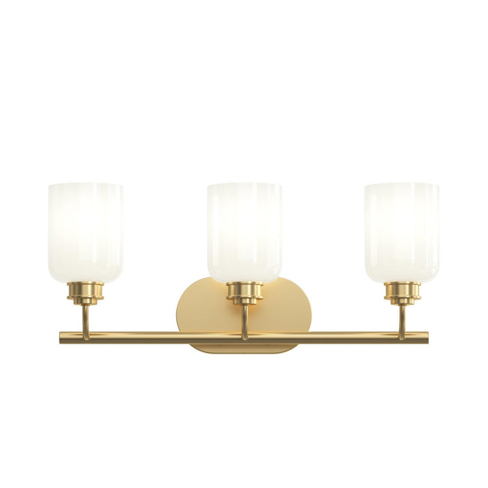 Myhouse Lighting Progress Lighting - P300579-191 - Three Light Bath Vanity - Reines - Brushed Gold