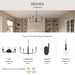 Myhouse Lighting Progress Lighting - P300579-31M - Three Light Bath Vanity - Reines - Matte Black