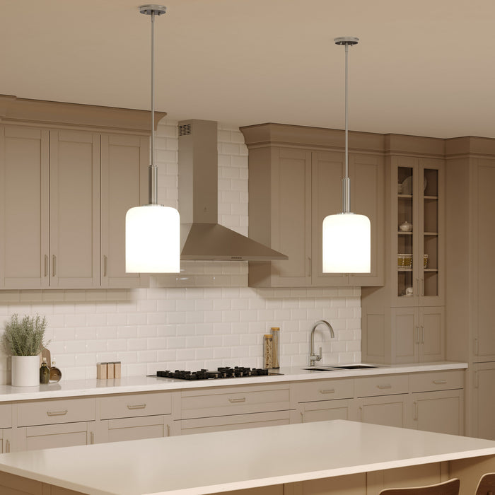 Myhouse Lighting Progress Lighting - P500516-009 - One Light Pendant - Reines - Brushed Nickel