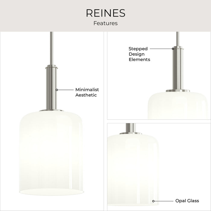 Myhouse Lighting Progress Lighting - P500516-009 - One Light Pendant - Reines - Brushed Nickel
