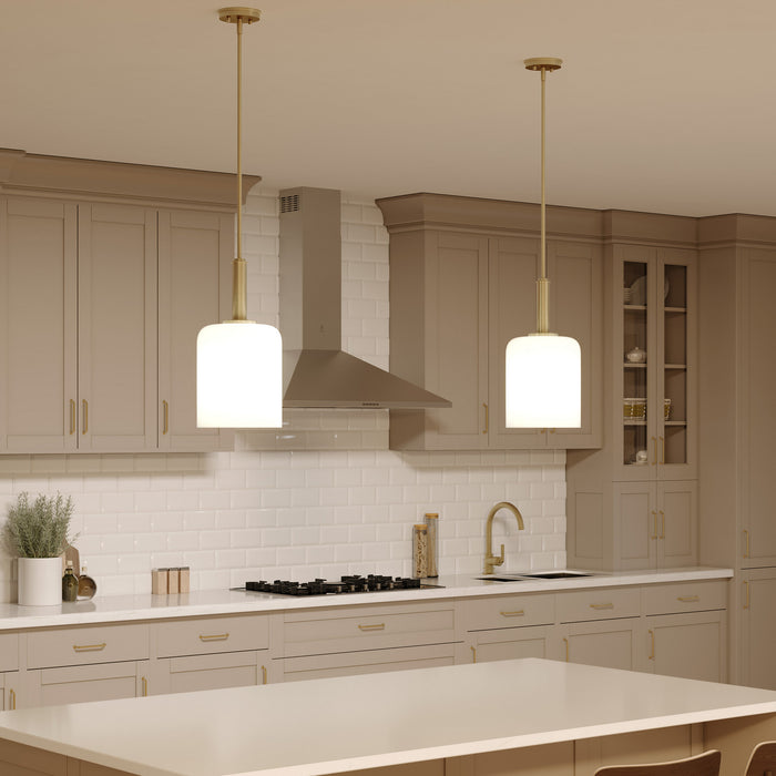 Myhouse Lighting Progress Lighting - P500516-191 - One Light Pendant - Reines - Brushed Gold