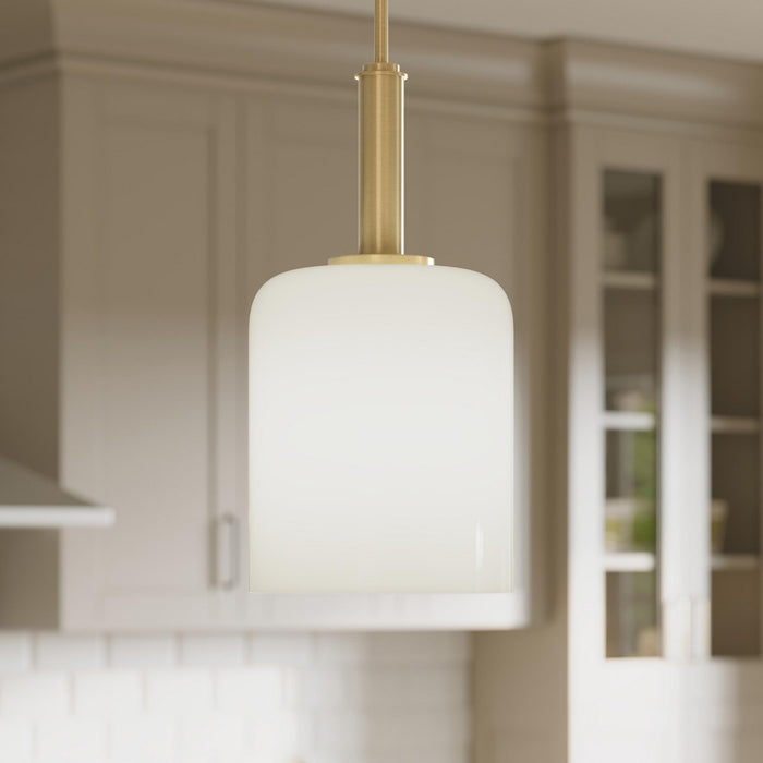 Myhouse Lighting Progress Lighting - P500516-191 - One Light Pendant - Reines - Brushed Gold