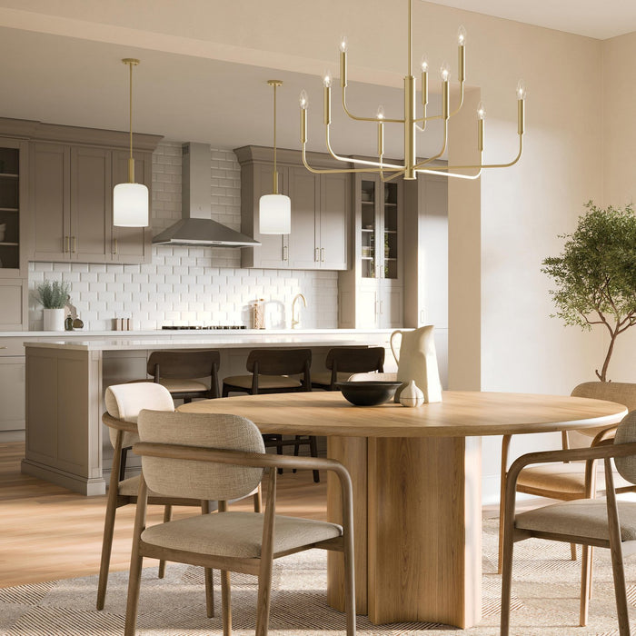 Myhouse Lighting Progress Lighting - P500516-191 - One Light Pendant - Reines - Brushed Gold
