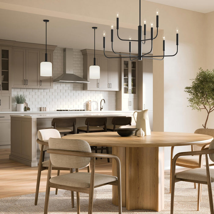 Myhouse Lighting Progress Lighting - P500516-31M - One Light Pendant - Reines - Matte Black