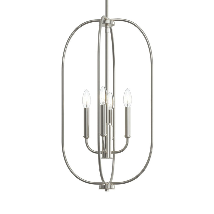 Myhouse Lighting Progress Lighting - P500510-009 - Four Light Foyer Pendant - Reines - Brushed Nickel
