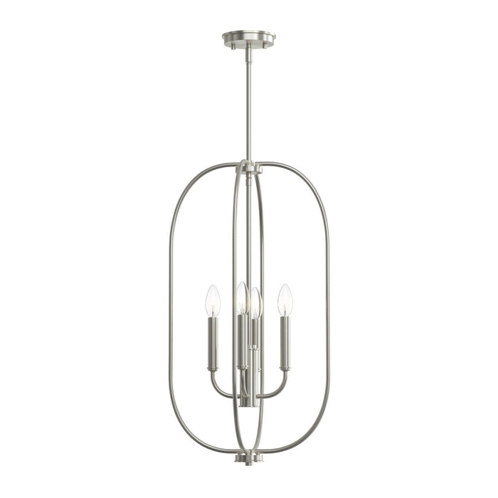 Myhouse Lighting Progress Lighting - P500510-009 - Four Light Foyer Pendant - Reines - Brushed Nickel
