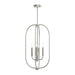 Myhouse Lighting Progress Lighting - P500510-009 - Four Light Foyer Pendant - Reines - Brushed Nickel
