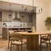 Myhouse Lighting Progress Lighting - P500510-31M - Four Light Foyer Pendant - Reines - Matte Black