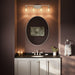 Myhouse Lighting Progress Lighting - P300568-009 - Four Light Bath Vanity - Reines - Brushed Nickel