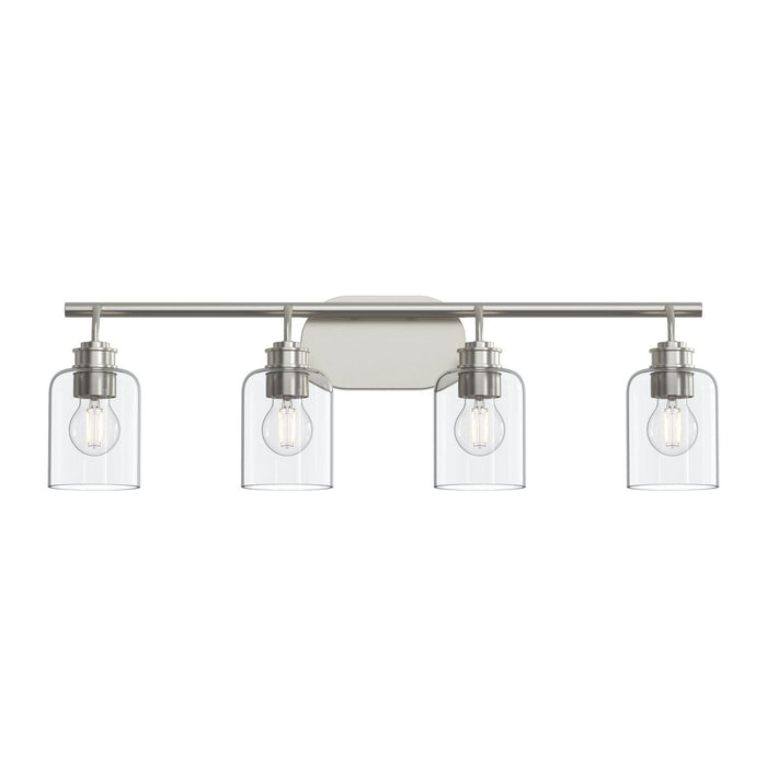 Myhouse Lighting Progress Lighting - P300568-009 - Four Light Bath Vanity - Reines - Brushed Nickel