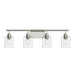 Myhouse Lighting Progress Lighting - P300568-009 - Four Light Bath Vanity - Reines - Brushed Nickel