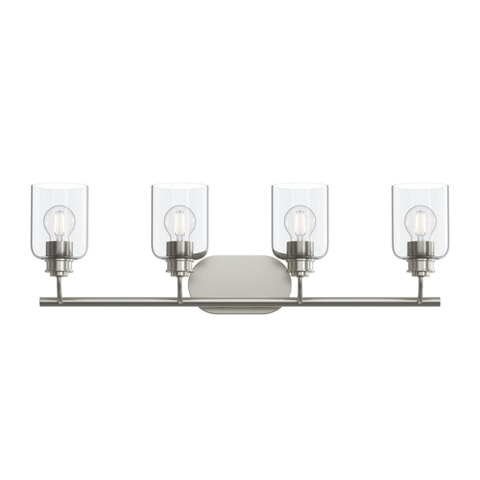 Myhouse Lighting Progress Lighting - P300568-009 - Four Light Bath Vanity - Reines - Brushed Nickel