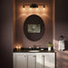 Myhouse Lighting Progress Lighting - P300568-31M - Four Light Bath Vanity - Reines - Matte Black