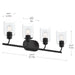 Myhouse Lighting Progress Lighting - P300568-31M - Four Light Bath Vanity - Reines - Matte Black