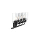 Myhouse Lighting Progress Lighting - P300568-31M - Four Light Bath Vanity - Reines - Matte Black