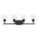 Myhouse Lighting Progress Lighting - P300568-31M - Four Light Bath Vanity - Reines - Matte Black