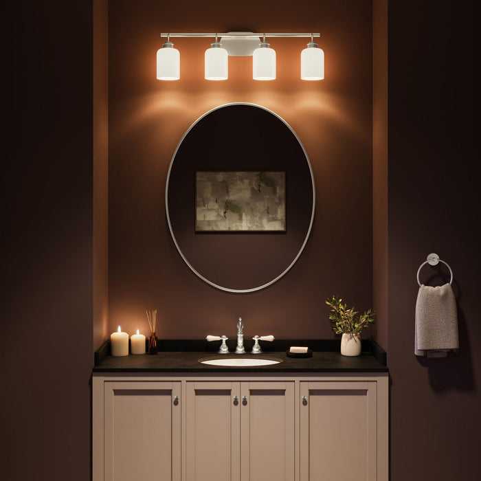 Myhouse Lighting Progress Lighting - P300580-009 - Four Light Bath Vanity - Reines - Brushed Nickel