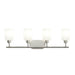 Myhouse Lighting Progress Lighting - P300580-009 - Four Light Bath Vanity - Reines - Brushed Nickel