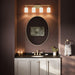 Myhouse Lighting Progress Lighting - P300580-191 - Four Light Bath Vanity - Reines - Brushed Gold