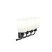 Myhouse Lighting Progress Lighting - P300580-31M - Four Light Bath Vanity - Reines - Matte Black