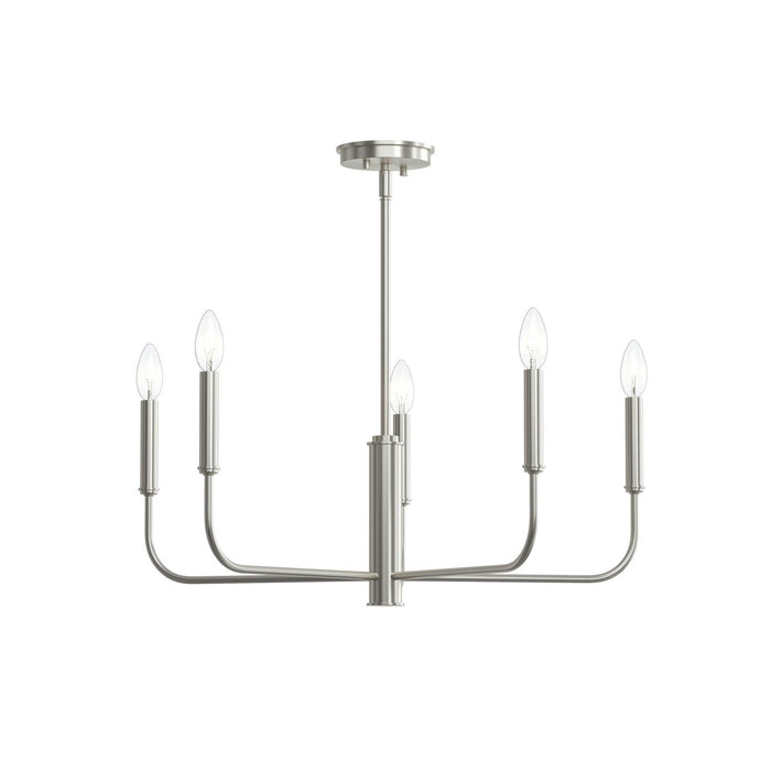 Myhouse Lighting Progress Lighting - P400446-009 - Five Light Chandelier - Reines - Brushed Nickel